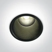 VGRADNA LED SVETILKA/15W/3000K/1275lm/24°/230V ČRNA DM10115FD/B/W