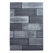 Novel Tkana Preproga Plus, Črna, 140x200cm