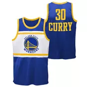 Stephen Curry 30 Golden State Warriors Player Sublimated Shooter Tank dres