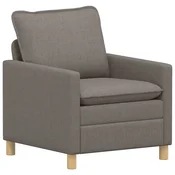 Vidaxl Kavč Taupe 76 x 81 x 87,5 cm Blago