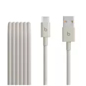 Beats USB-A/USB-C tkani kabel (1,5 m) - kamnita barva