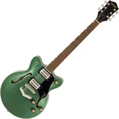 Gretsch G2655 Streamliner CB Jr. DC LRL Steel Olive Jazz gitara