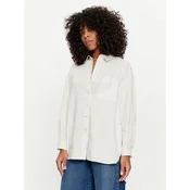 TWINSET Srajca 241TT2221 Bela Loose Fit