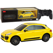 slomart Avto R/C Porsche Macan Turbo, rumeni, 1:24