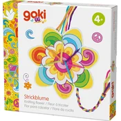 Kreativni set Goki - za pletenje uzice, cvijet ili leptir