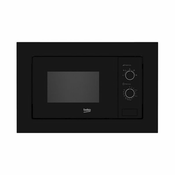 BEKO Ugradna Mikrotalasna pecnica BMOB 20202 B, 800W, 8 automatskih programa, Crna