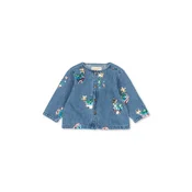 Konges Slojd jeans jakna otroška bombažna MAGOT SEQUIN DENIM JACKET GOTS