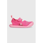 Otroški sandali New Balance roza barva