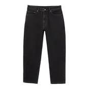 Pull&Bear Kavbojke črn denim