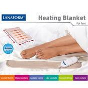 grelna blazina za noge Heating Blanket Lanaform - 180104