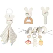 eliNeli Gift Set 4 in 1 darilni set za dojenčke Bunny 1 kos