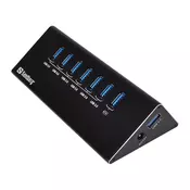 Sandberg - Razdelilec HUB Sandberg, USB 3.0, 6+1 vhodov