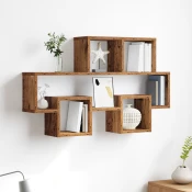 Polica na zidu Staro drvo 82 x 15 x 51 cm Konstruirano drvo
