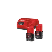 Milwaukee Set baterija 12V i punjaca - M12NRG-202