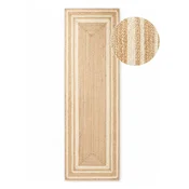 Kremno bel/v naravni barvi obojestranski/ročno tkan tekač iz jute 80x250 cm Looma – Hanse Home