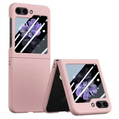GS Ovitek za Samsung Galaxy Z Flip7 FE/Z Flip6, ohišje za računalnik, roza