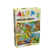 PIKOM Edukativna igracka Alfa 1 Pronadi mesto