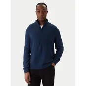 Jack & Jones Pulover Point 12287316 Modra Relaxed Fit