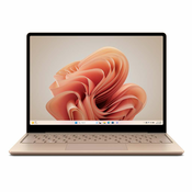 Surface Laptop Go 3 - i5 - 8GB - 256 GB - sandstone - 12.4" zaslon osjetljiv na dodir Intel Core i5-1235U 16GB RAM 256GB SSD Windows 11 Home