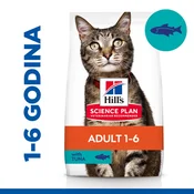 Suva hrana za Mačke Hills Science Plan Adult s Tunjevinom 10 kg