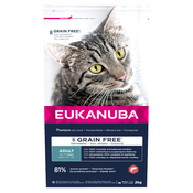 Eukanuba Adult Grain Free bogata lososom - 3 x 2 kg