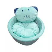 Pet Line Krevet za mace sa jastukom S, Menta