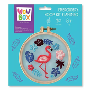 Wow Box: Set za vezenje - Flamingo