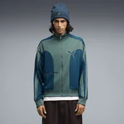 PUMA T7 Love Of The Cat Relaxed Track Jacket Men, Men, Midnight Petrol/Herb Garden, XXL