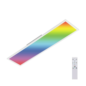 Brilo - LED RGBW prigušiva stropna svetiljka SLIM LED/40W/230V + daljinski upravljac
