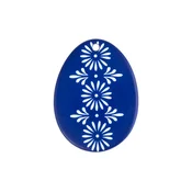 Okrasek jajčno modra - 35x25 mm