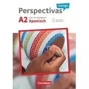 Perspectivas contigo A2 - Kurs- und Übungsbuch mit Vokabeltaschenbuch