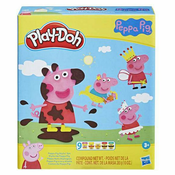 HASBRO Play-Doh Set plastelina i modli Pepa pig