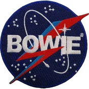 David Bowie NASA Našitek za šivanje 90 x 90 mm