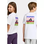Adidas J GAME T 2, maja o.kr, bela RO270