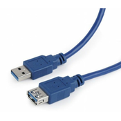 GEMBIRD CCP-USB3-AMAF-6 USB 3.0 extension cable/ 1/8m