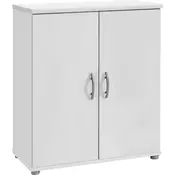 Lilly Chest of Drawers in White - Modern Chest of Drawers with Lots of Storage Space for Your Living Room, Dining Room and Hallway - 60 x 70 x 30 cm (W x H x D)