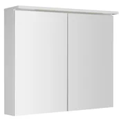 AQUALINE LED Osvetlitvena Galerija KAWA 80x70 - Bela Eleganca za Kopalnico in Kuhinjo