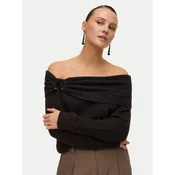 Vero Moda Pulover Lovely 10336698 Rjava Regular Fit
