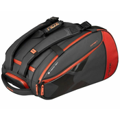 Torba za padel NOX   Luxury Open Series Black/Red Padelbag