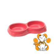 Moderna Double Smarty Bowl X-Small Spicy Coral 2x200ml, Cinija Za Pse i Macke