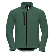 Green Mens Soft Shell Russell Jacket