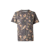 GUESS JEANS Majica pesek/temno rjava/oliva/bela