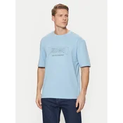 HUGO Majica Nufrancos 50532095 Modra Regular Fit