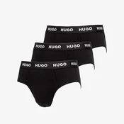 Slipy Hugo Boss Men-B-Hipbrief 3-Pack Black M