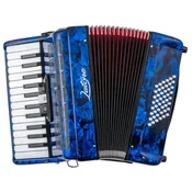 Klavirska harmonika 48B MasterChord Blue Latone