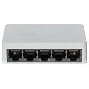 HiLook Powered by HIKVISION switch NS-0505D/ 5x port/ 1000 Mbps RJ45 port/ 1 Gbps/ Plastic