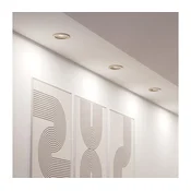 Eglo 902246 - SET 3x LED vgradnih stropnih reflektorjev BARRANCO 1xGU10/4,5W/230V, krom