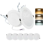 6x GREBEAM 17 cm LED vgradna svetilka - 16 W