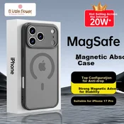 ALittleFlower Maska za mobilni telefon IPhone 17 Pro, Providno-crna
