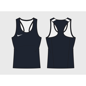 Tank Top Nike Women Team Stock Airborne Top nt0308-451 Velikost XS